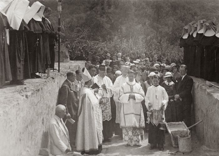 Budapesti Szent Ferenc Kórház - Alapkőletétel