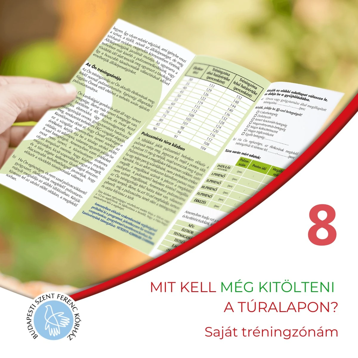 8. Mi is az a kardiotanösvény?